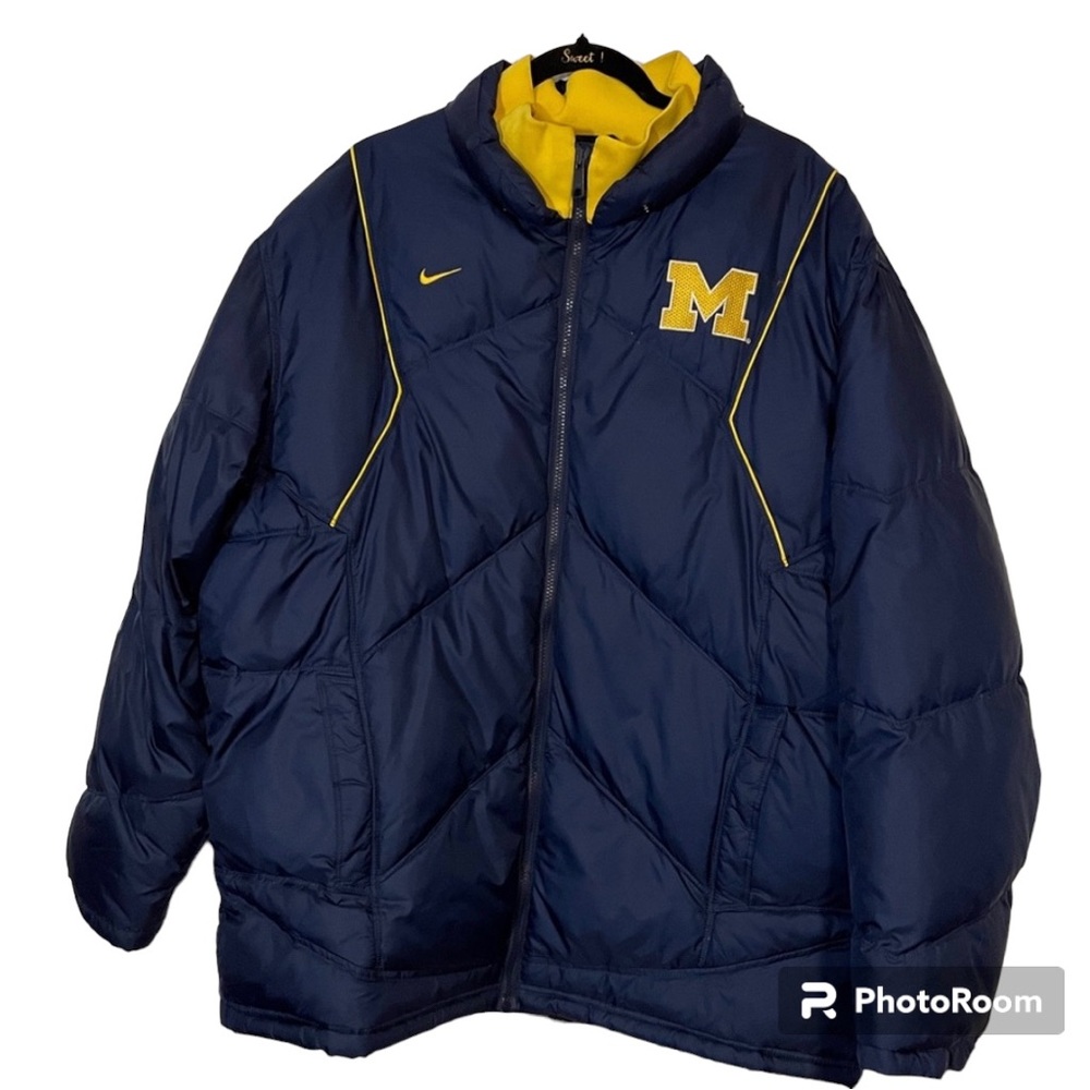 Vintage Nike Michigan Pufferjacket